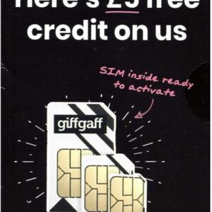 Giffgaff UK SIM card