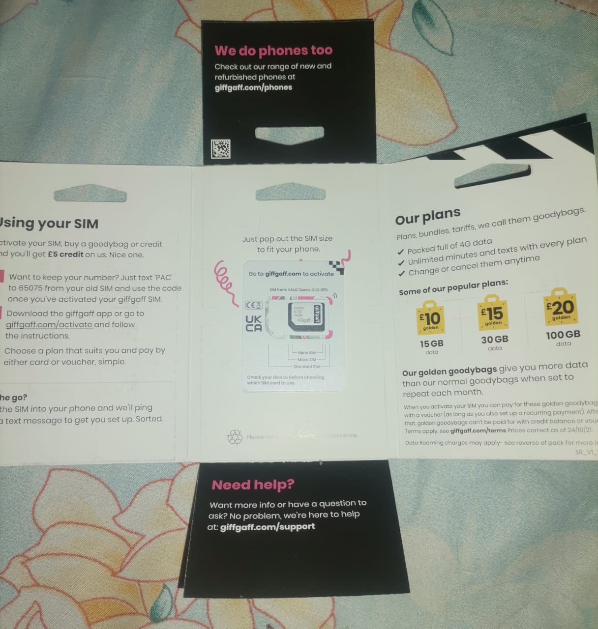 Giffgaff UK SIM card - Image 7